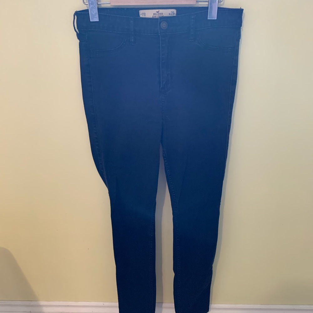 Black high rise Hollister Jeggings